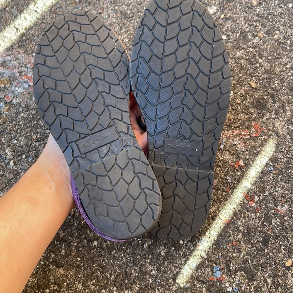 Alparpargatus glitter flats size 37 made in Spain 🇪🇸 - Picture 7 of 9